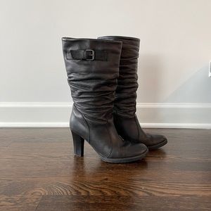 Used Aldo black boots size 7